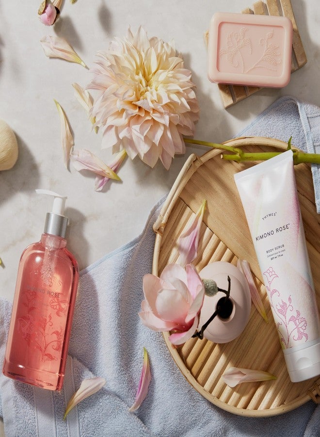 Thymes Bath Soap - 6 Oz - Kimono Rose - Image 4